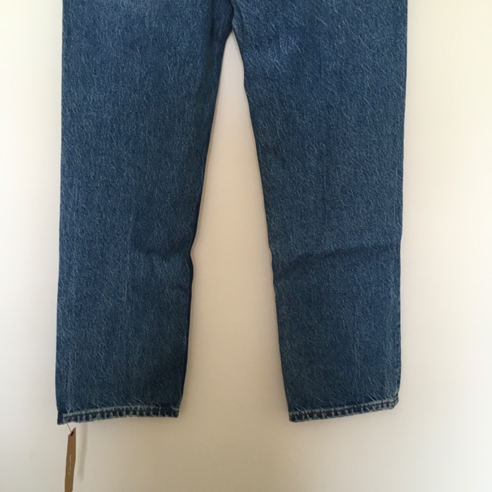 NWT Reformation Cynthia High Rise Straight Jeans in Colorado Sz 29 Button Fly - Picture 13 of 16